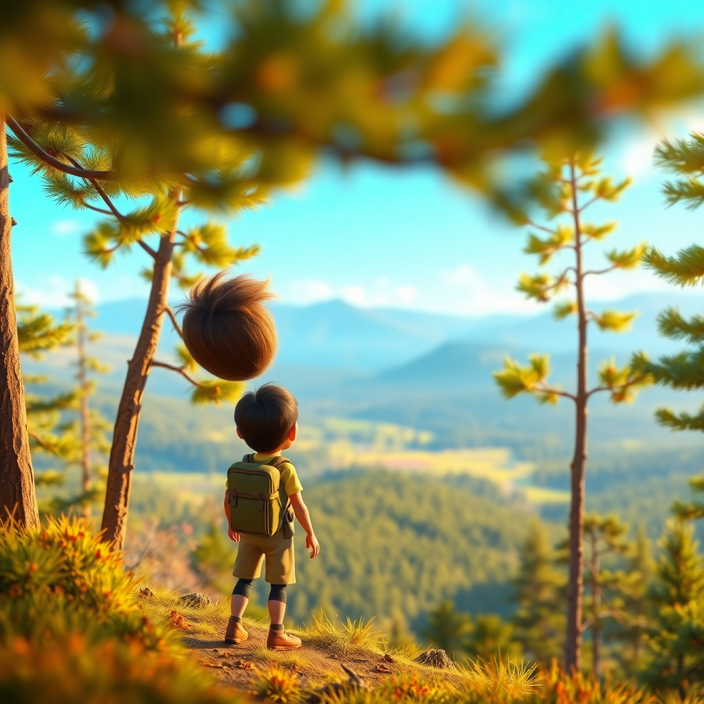 Cartoon 3D — example Story Video render
