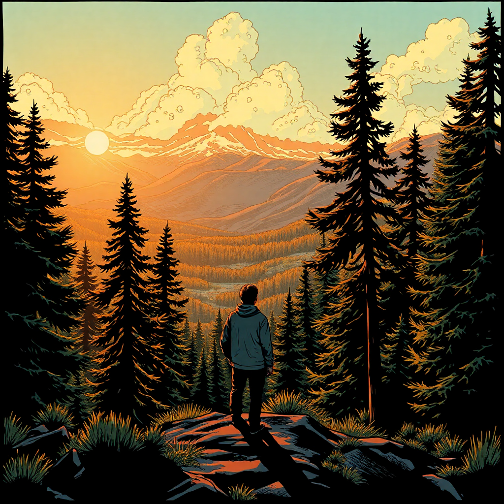 Comic book — example Story Video render
